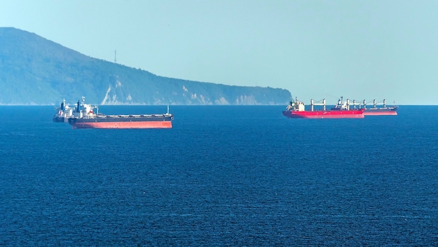 Öltanker im Schwarzen Meer (Symbolbild)