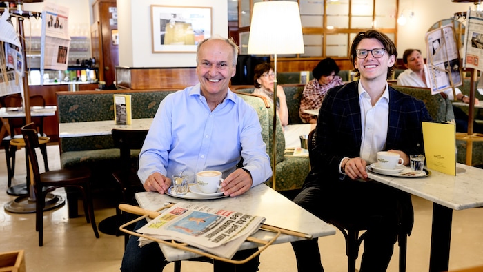 Peter Friese (li.) und Christoph Plachutta in ihrem Bräunerhof.