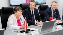 Landeshauptmannstellvertreterin Khom führte die Delegation an – hier in der montenegrinischen ...