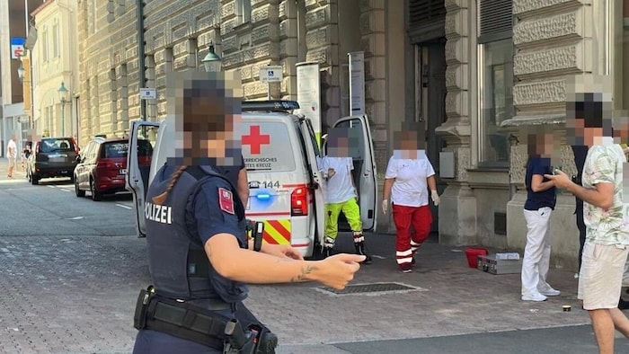 Schreckliche Szenen in der NÖ-Hauptstadt am Freitagnachmittag: zwei Menschen wurden mit einem ...