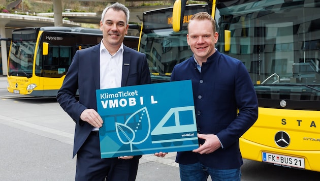 Das von Landesrat Christof Bitschi (rechts) präsentierte Tarifmodell kommt nicht überall gut an.
