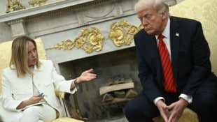 2025 war bei Melonis Besuch im Weißen Haus noch alles gut, jetzt gibt es Streit.