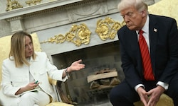2025 war bei Melonis Besuch im Weißen Haus noch alles gut, jetzt gibt es Streit.