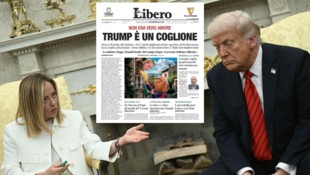 Keine Freunde mehr: Meloni und Trump