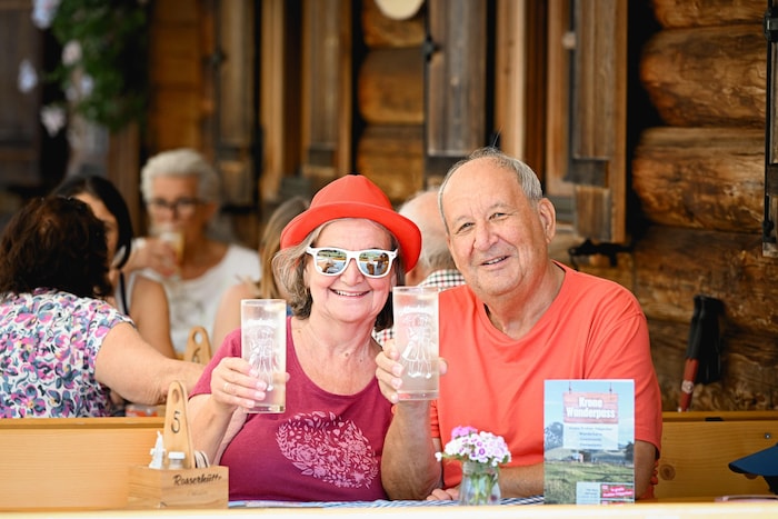 Annemarie und Franz Mayer aus Hartkirchen feierten ihren 45. Hochzeitstag.