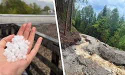 Hagel und schwere Unwetter sorgten am Samstag in mehreren Regionen Österreichs für Probleme – ...