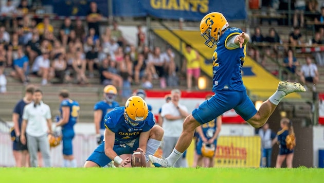 Die Grazer Giants schossen ihren Gegner aus dem Eggenberger Stadion.