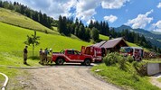 63 Einsatzkräfte waren 2,5 Stunden im Einsatz.