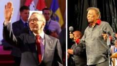 Herbert Kickl ließ sich zuerst in der Hofburg mit seinen Parteigenossen feiern, bevor es ...