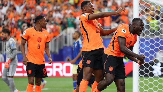 Huge celebrations for the Dutch!