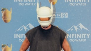 Rapper Cro zeigte vollen Einsatz.