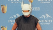 Rapper Cro zeigte vollen Einsatz.