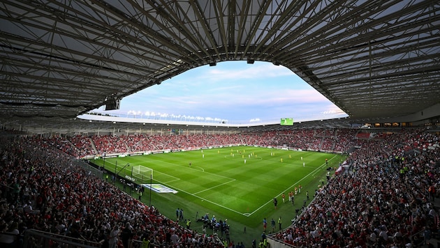 In diesem Stadion wird Österreich gegen Israel spielen.