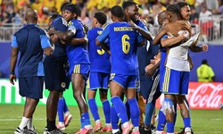 Curacao jubelte über den ersten WM-Punkt.