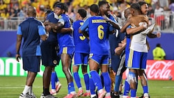 Curacao jubelte über den ersten WM-Punkt.