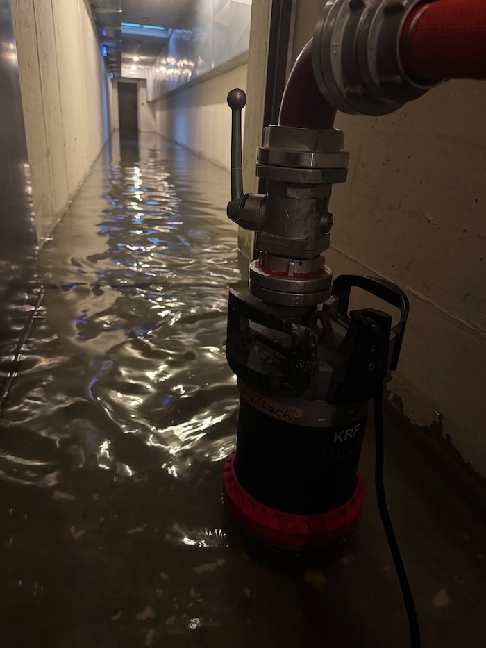Viele Keller standen unter Wasser.