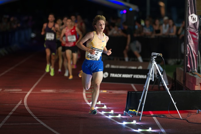 Kevin Kamenschak holte sich den Staatsmeistertitel über die 5000 Meter.