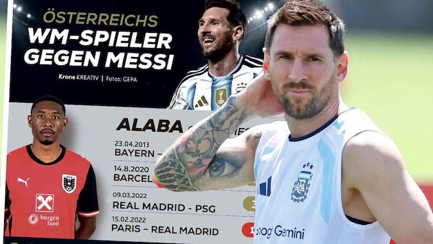 David Alaba weiß, wie man gegen Lionel Messi gewinnt – er hat es mehrfach unter Beweis gestellt.