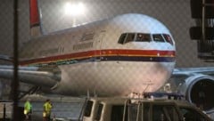 Archivbild aus dem Jahr 2016: Ein Charterflug mit afghanischen Asylwerbern an Bord auf dem ...