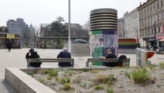 Viele Bänke gibt es nicht mehr.