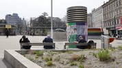 Viele Bänke gibt es nicht mehr.