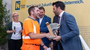 Ausbildung.Platz 2 ging an Lisa Buchmayer (Raabs an der Thaya), Rang 1 erreichte Peter Neumann ...