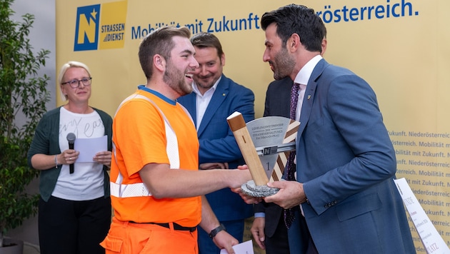 Ausbildung.Platz 2 ging an Lisa Buchmayer (Raabs an der Thaya), Rang 1 erreichte Peter Neumann ...