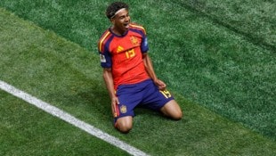 Spaniens Superstar Lamine Yamal brachte „La Roja“ gegen Saudi-Arabien früh in Front. 