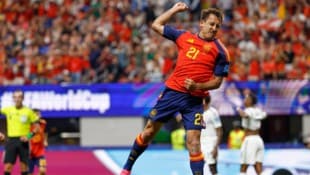 Mikel Oyarzabal traf für Spanien bereits zwei Mal.