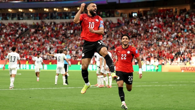 Superstar Mohamed Salah also scored.