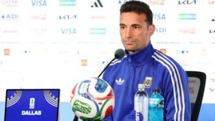 Argentiniens Teamchef Lionel Scaloni