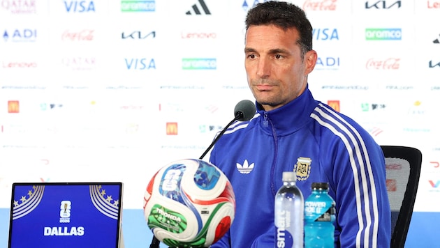 Argentiniens Teamchef Lionel Scaloni