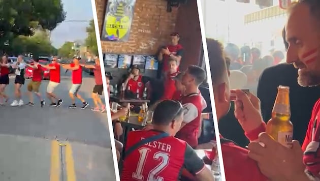 Die ÖFB-Fans freuen sich auf den Hit gegen Argentinien.