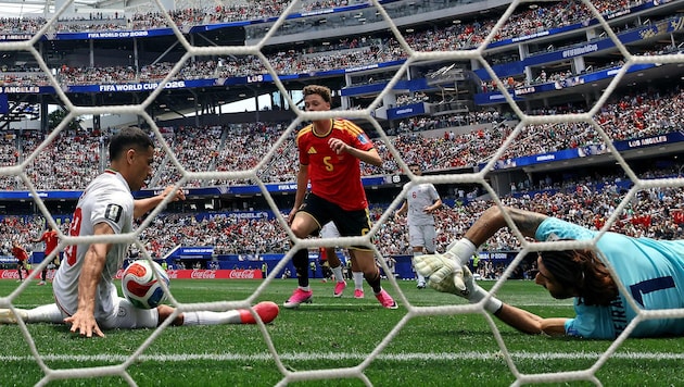 Alireza Beiranvand zeigte eine spektakuläre Parade in Minute 59.