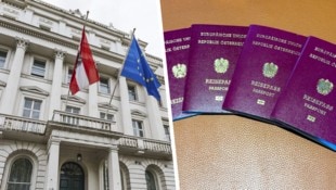 Krone KREATIV In der österreichischen Botschaft in London soll jahrelang ein schwunghafter Handel mit ...