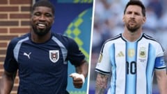 Dansos heutige Aufgabe: Lionel Messi in Schach halten.