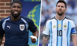 Dansos heutige Aufgabe: Lionel Messi in Schach halten.