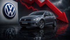 An der Börse geht es für VW derzeit ungebremst bergab.