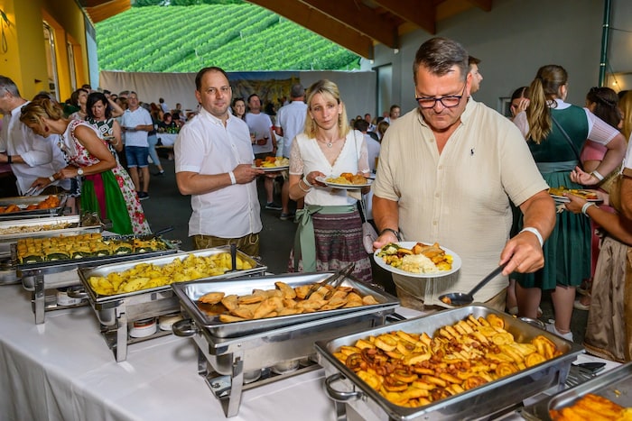 Für jeden Geschmack war an dem vielfältigen Buffet etwas dabei.