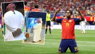 Spanien-Star Lamine Yamal hat dem Spiel gegen Saudi-Arabien seinen Stempel aufgedrückt. Die ...