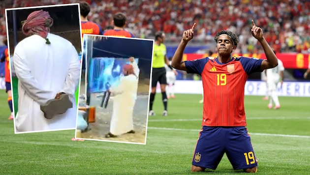 Spanien-Star Lamine Yamal hat dem Spiel gegen Saudi-Arabien seinen Stempel aufgedrückt. Die ...