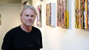 Reinhold Rebhandl in der GalerieHalle Scheutz, Linz-Urfahr
