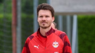 Danny Röhl geht in seine erste volle Trainingswoche als Coach von Red Bull Salzburg.