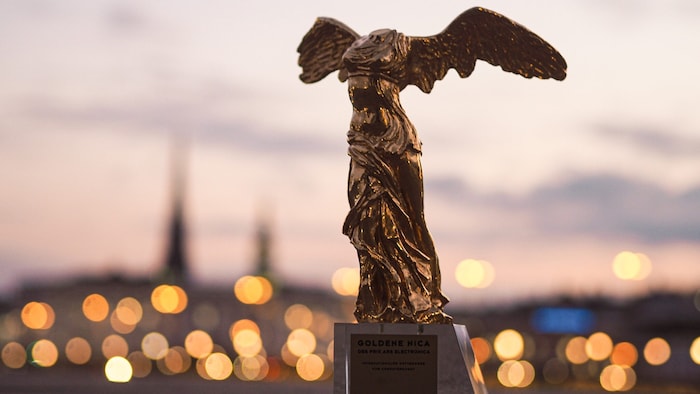 Begehrte Trophäe: Goldene Nica-Statue