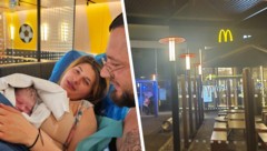 Die Familie ist überglücklich über die kleine Emily.