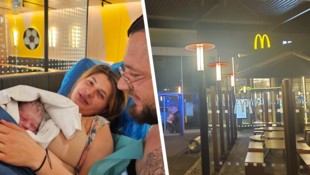 Die Familie ist überglücklich über die kleine Emily.
