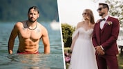 Abkühlung am Attersee vor der Hochzeit. Ab jetzt geht Daniel Hemetsberger als Ehemann an den ...