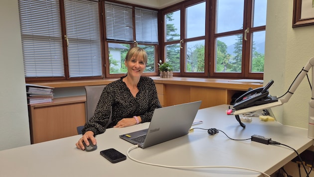 Stefanie Ganeider übernahm das Amt der Bürgermeisterin.
