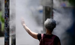 Abkühlung erforderlich: In den Innenstädten wird die Hitze immer mehr zum Problem. 