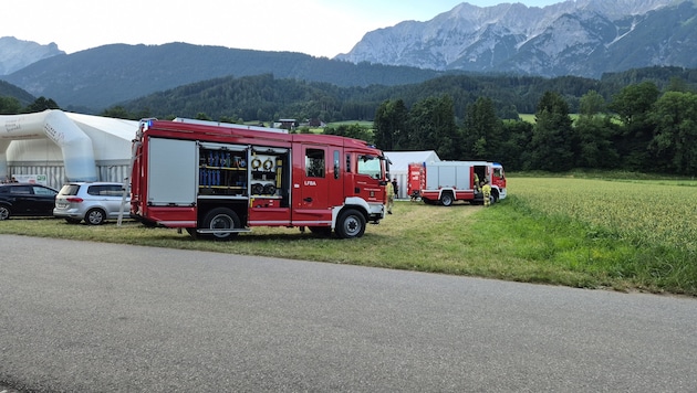 Bei diesem Festzelt kam es zum fatalen Unfall.
